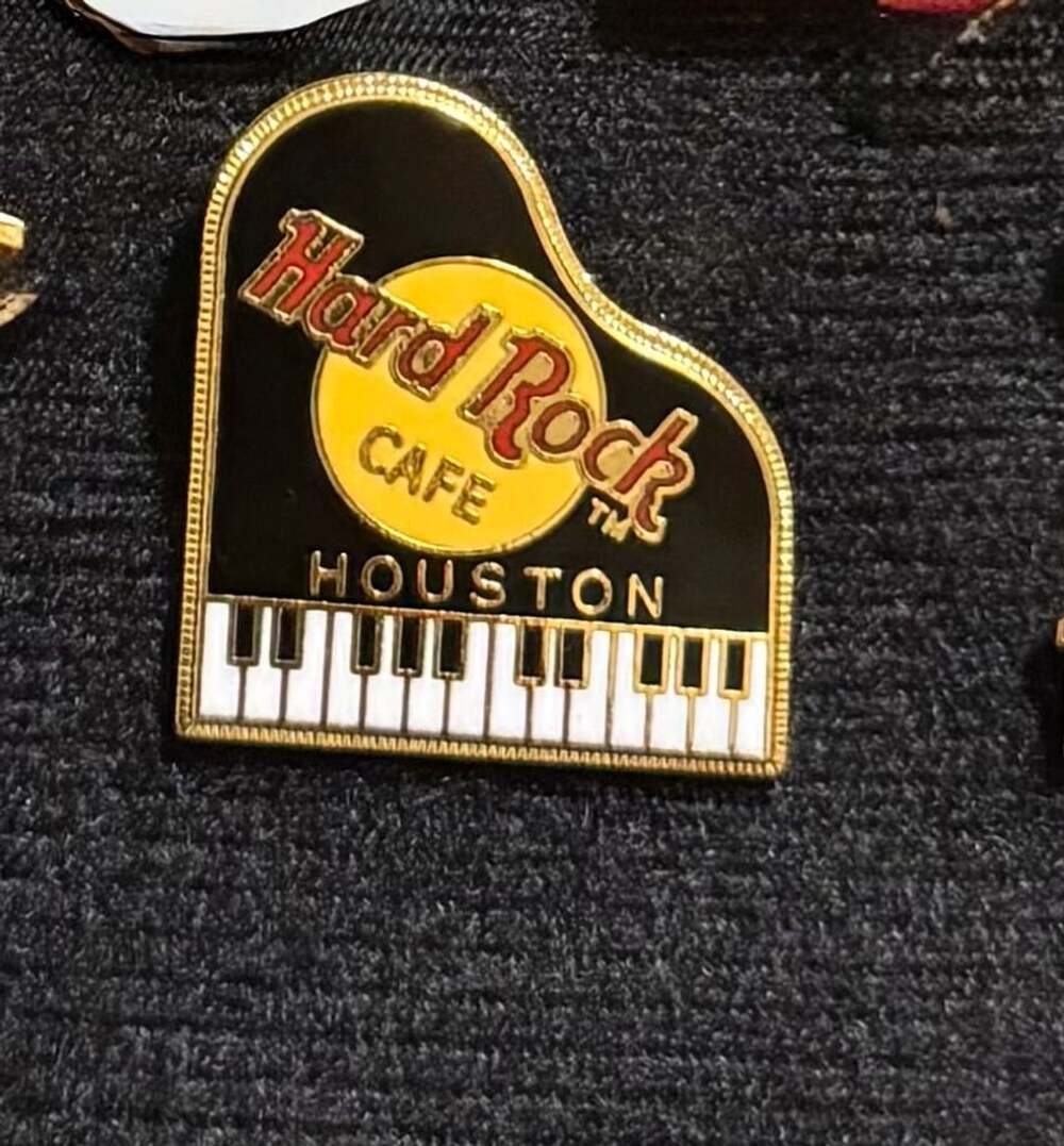 Hard Rock Cafe Piano Pin Houston